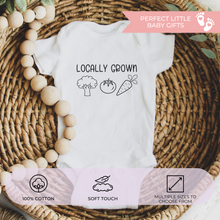 Load image into Gallery viewer, Baby Onesie - Locally Grown
