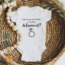 Load image into Gallery viewer, Baby Onesie - My Mummy &amp; Daddy Are Getting Married

