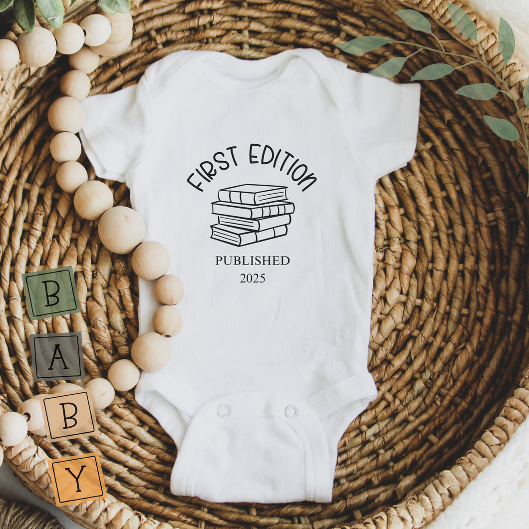 Pregnancy Announcement Bodysuit - First Edition Published 2025