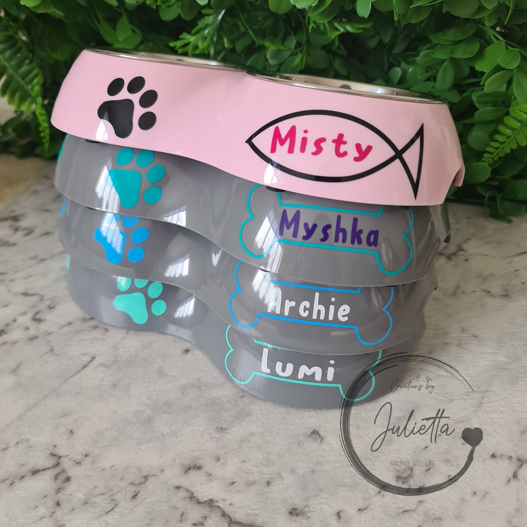 Cheap personalized dog outlet bowls